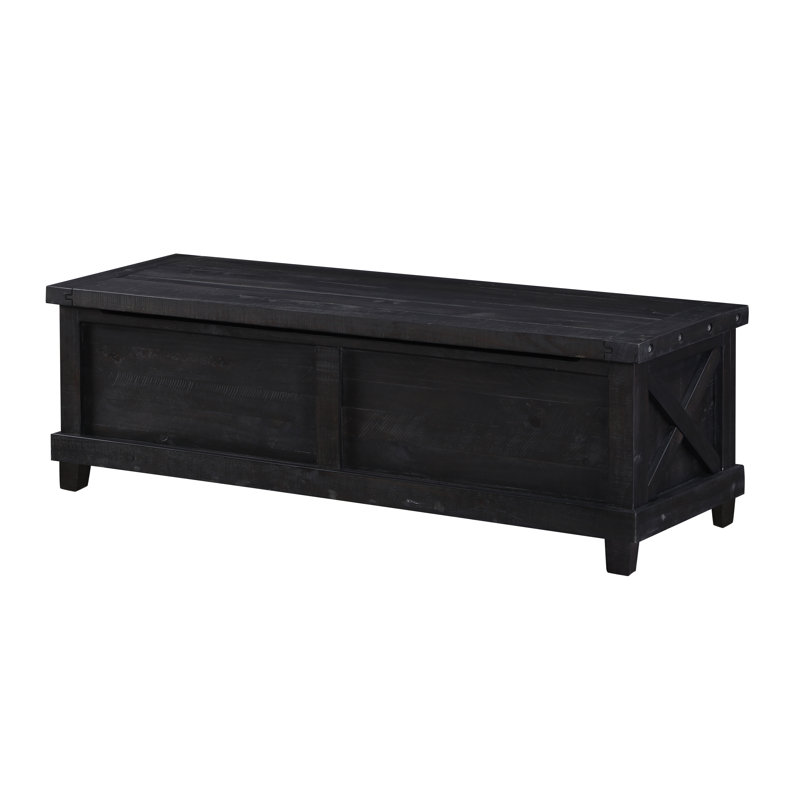 Laurel Foundry Modern Farmhouse Kilby Solid Wood Flip Top Storage Bench